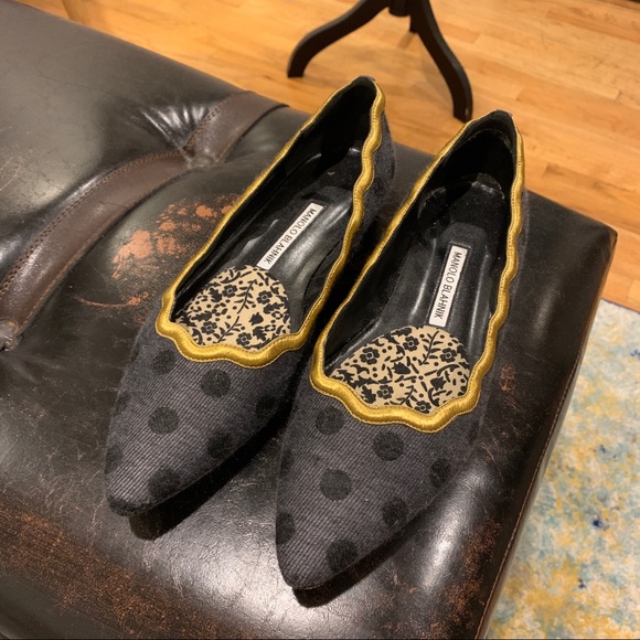 Manolo Blahnik pointed ballerina flat - Picture 11 of 11